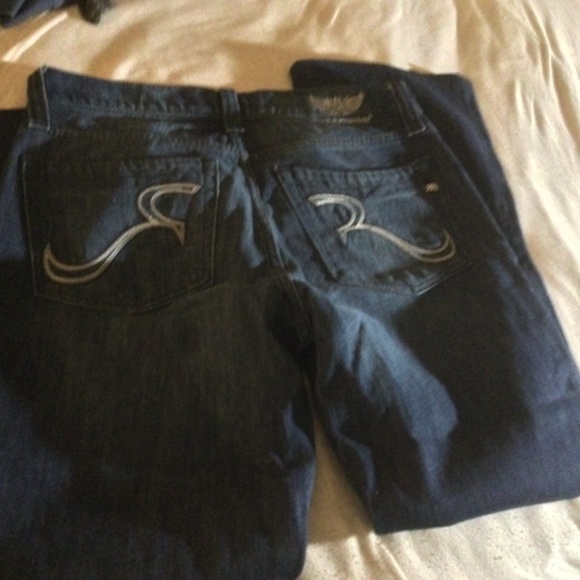 Rock & Republic jeans, style Floyd, size 32, dark blue, like new - Picture 5 of 7